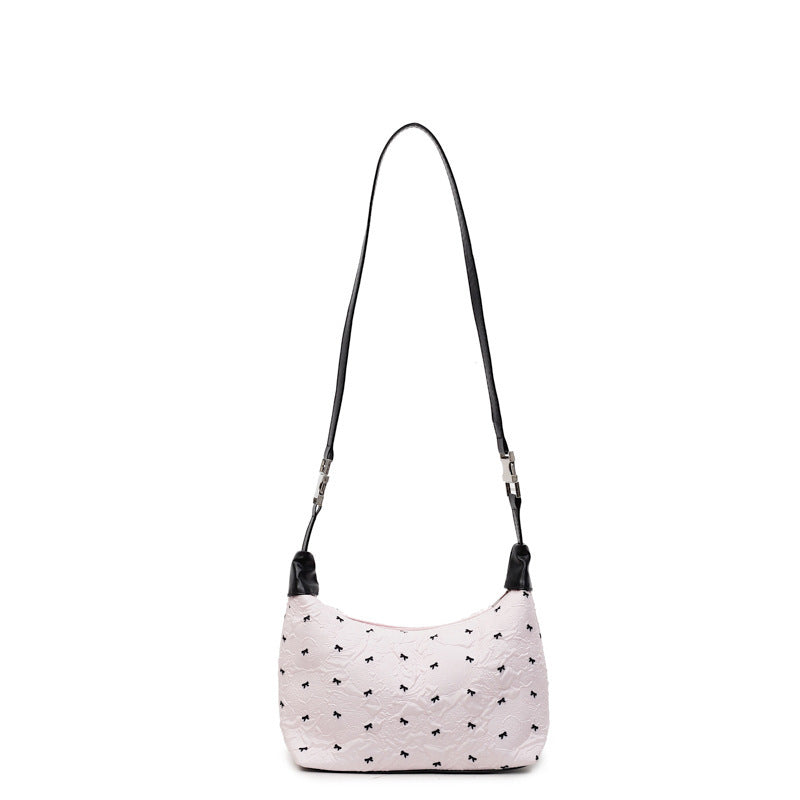Quilted Floral Shoulder Handbag Kalsten