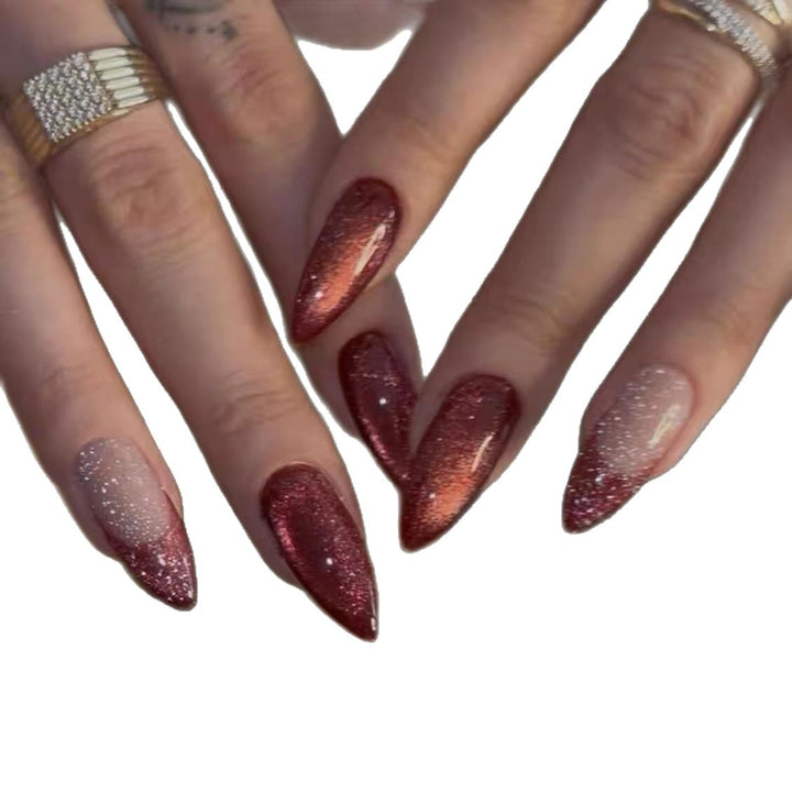 Glittery Stiletto Nail Art Set