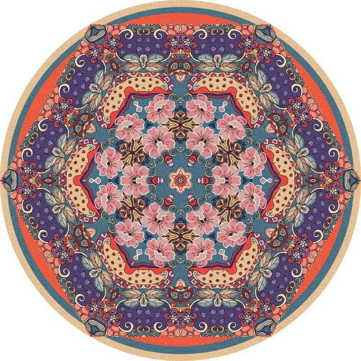 Round Decorative Area Rug Kalsten