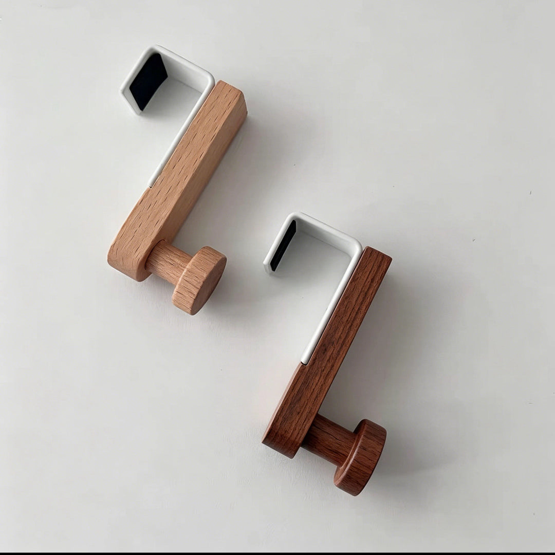 Wall-Mounted Wooden Hook