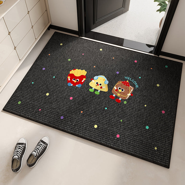 Playful Welcome Mat