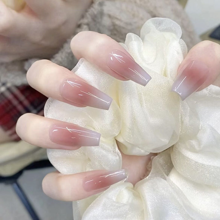 Elegant Long Press-On Nail Set