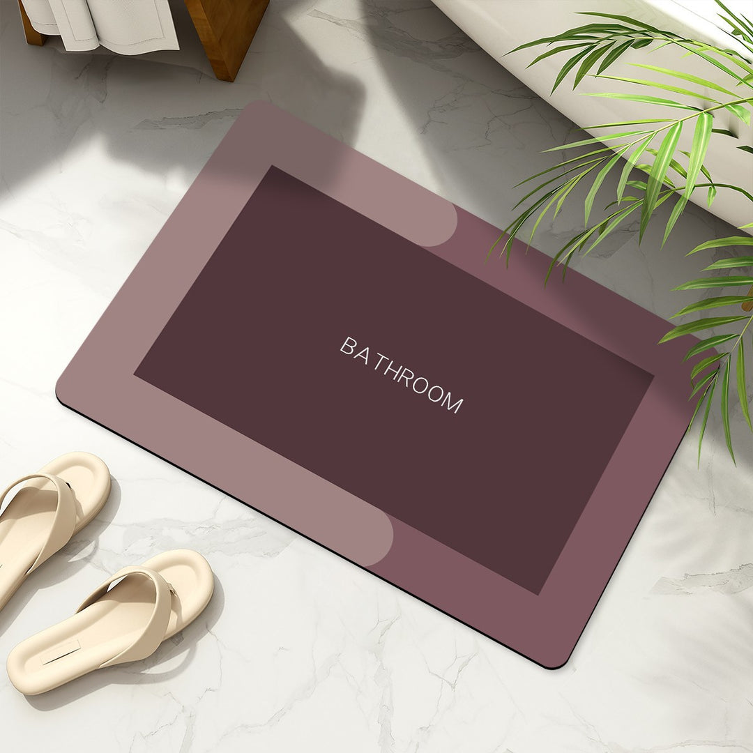 Decorative Bathroom Mat Kalsten