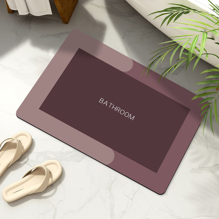 Decorative Bathroom Mat Kalsten