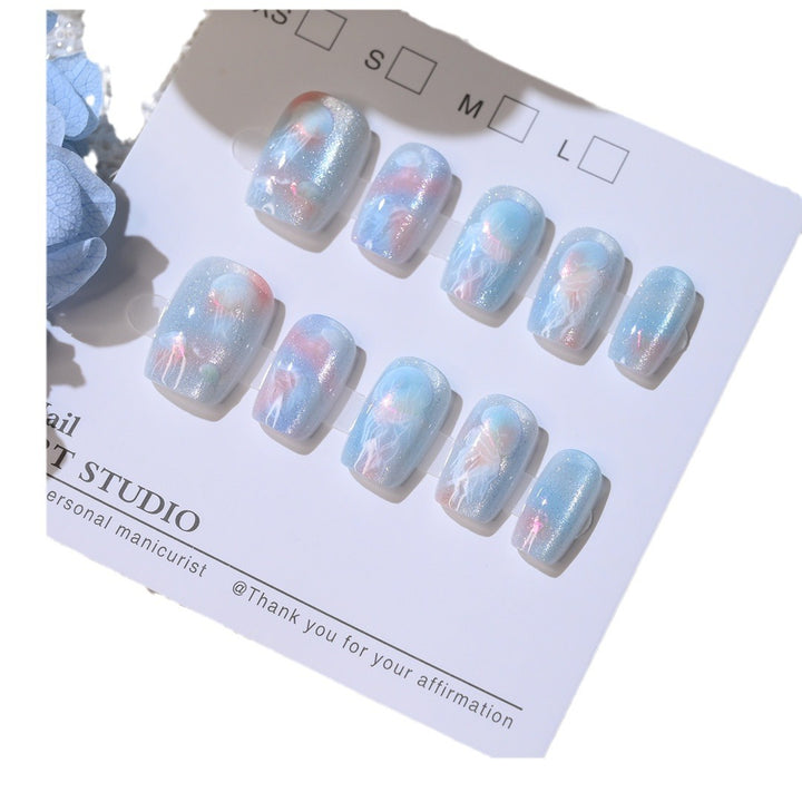 Elegant Press-On Nail Art Set Kalsten