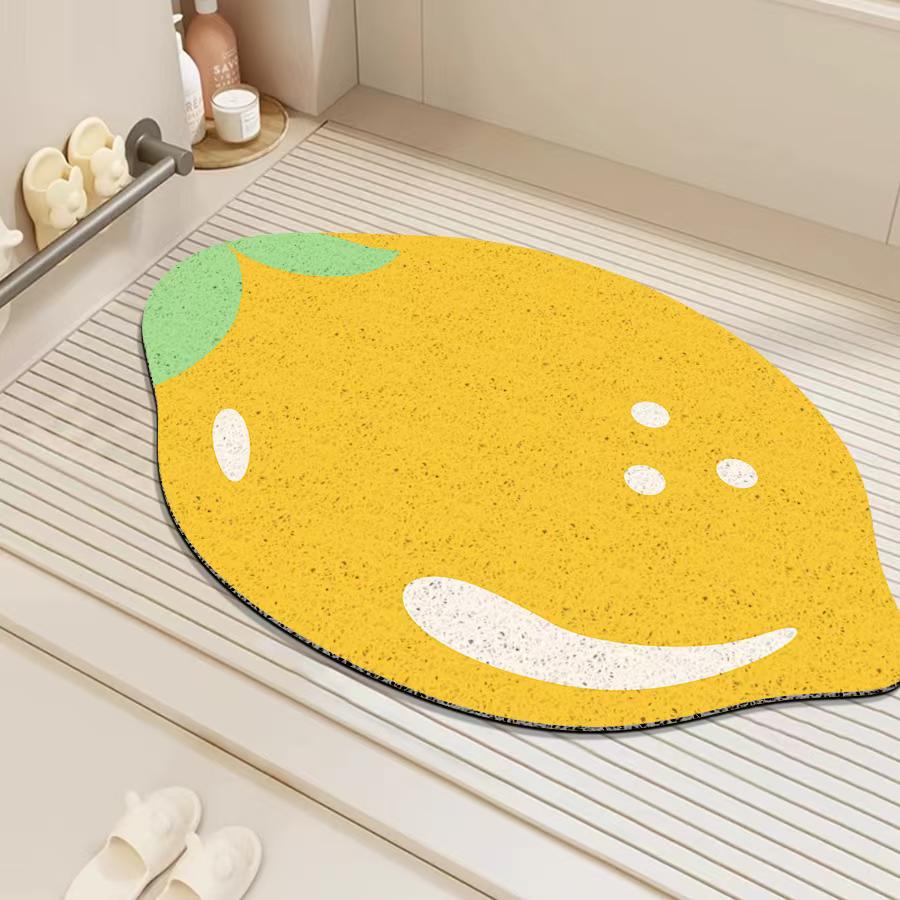 Playful Animal Print Bath Mat Kalsten