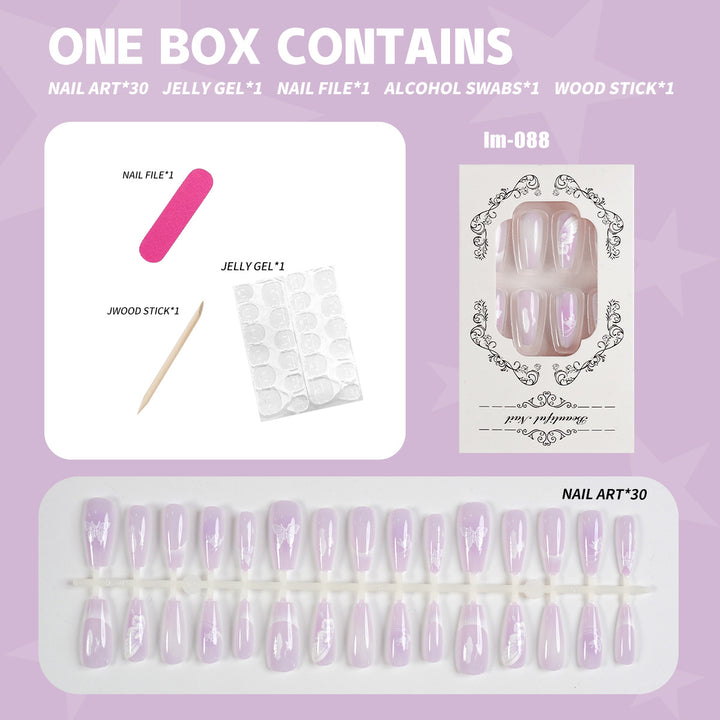 Professional Press-On Nail Art Kit