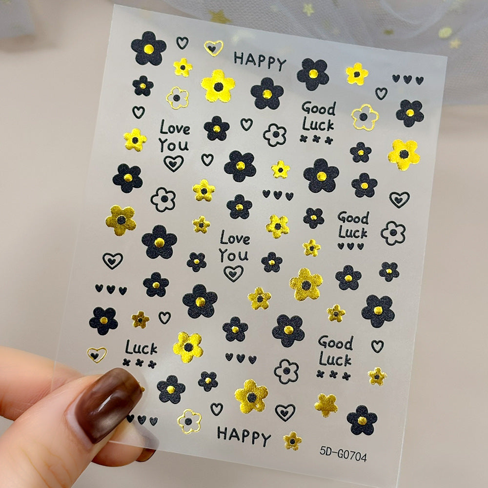 Creative Nail Art Sticker Set