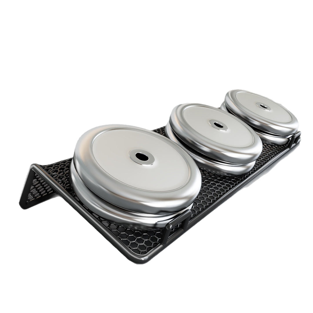 Ergonomic Retro Round‑Key Mechanical Keyboard with Honeycomb Wooden Wrist Rest
