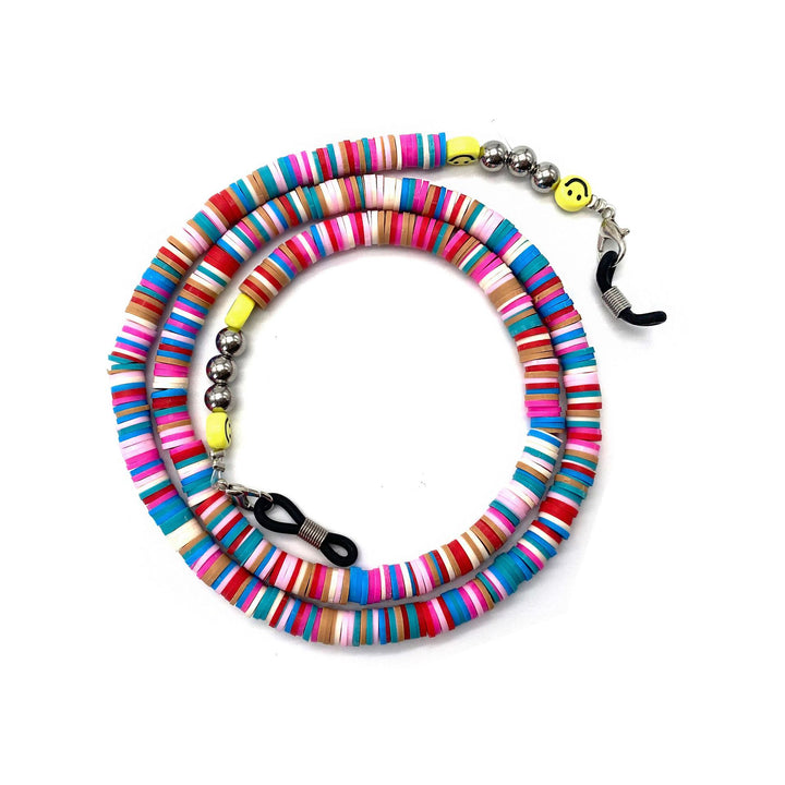 Colorful Smile Bead Eyewear Chain Kalsten
