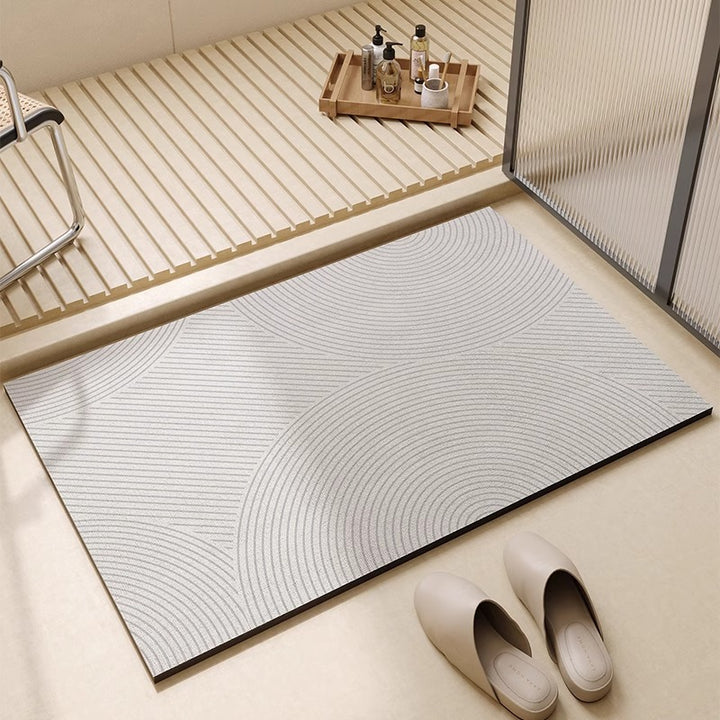 Geometric Design Bath Rug Kalsten
