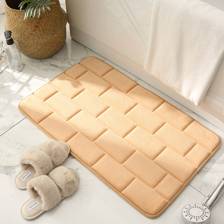 Plush Bath Mat Kalsten