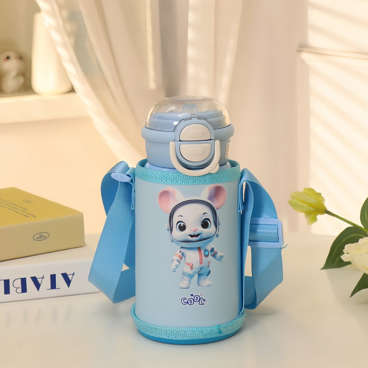 Ladies Insulated Water Bottle with Child-Friendly Design and Adjustable Carrying System Kalsten