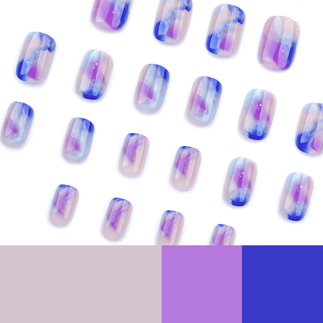 Glamorous Nail Art with Elegant Gradient Kalsten