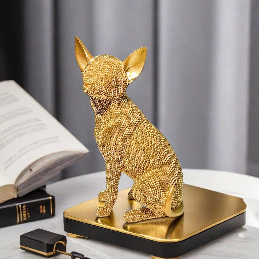 Decorative dog figure in modern design Kalsten