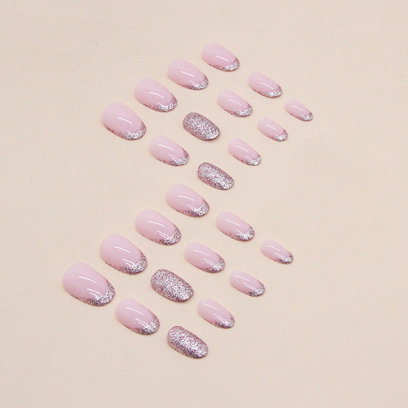 Glamorous Glitter Nail Enhancements Kalsten
