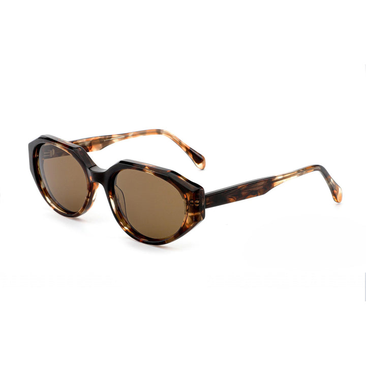 Women's sunglasses in a modern, transparent design with advanced Kalsten lenses