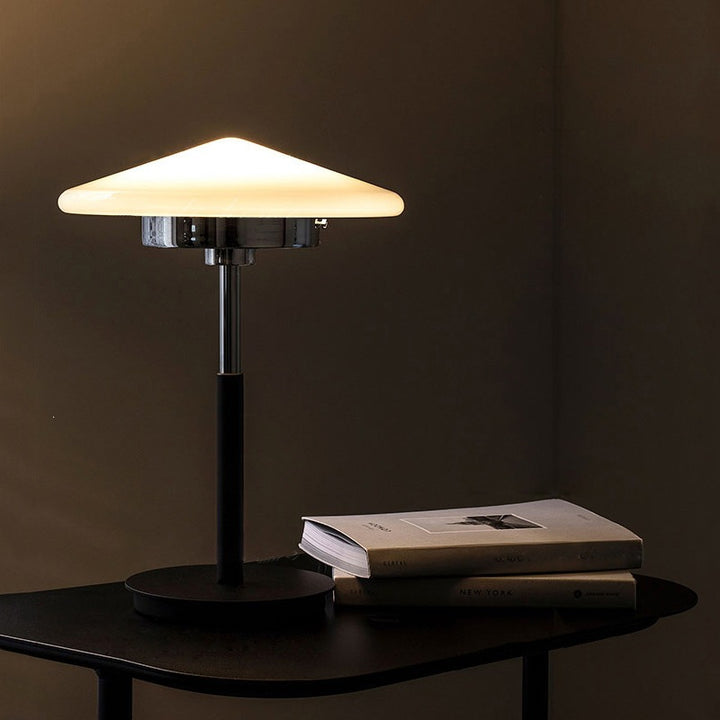 Modern Minimalist Table Lamp with Geometric Shade