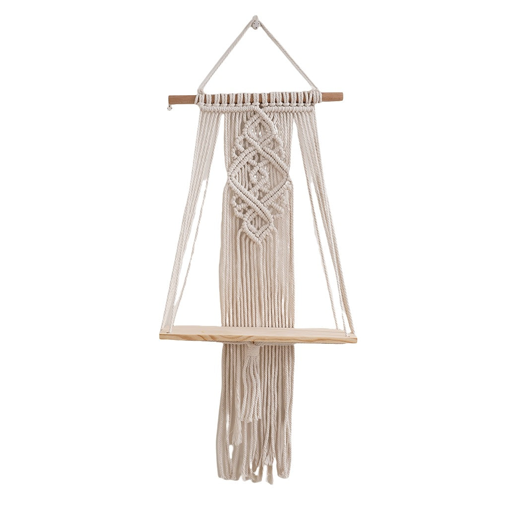 Macrame Hanging Shelf Organizer Kalsten