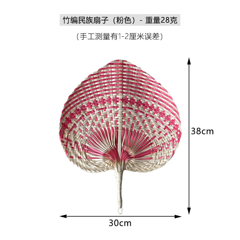 Ladies handcrafted fan made from sustainable materials Kalsten