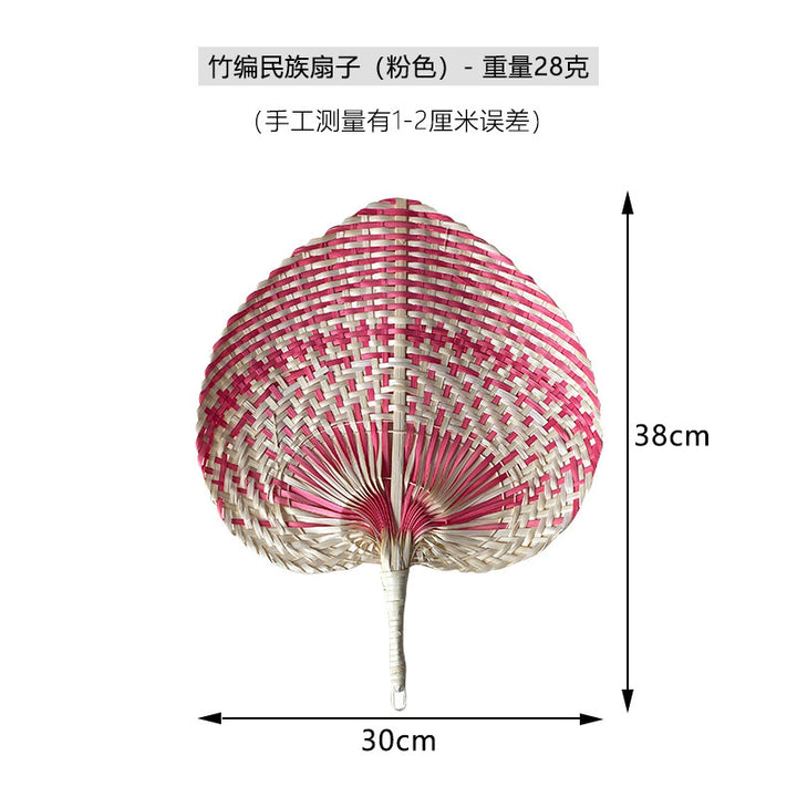 Ladies handcrafted fan made from sustainable materials Kalsten