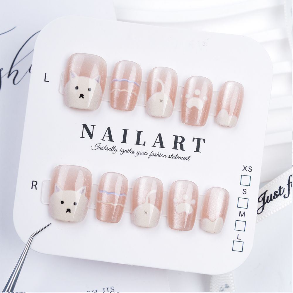 Stylish Ombre Press-On Nail Set Kalsten