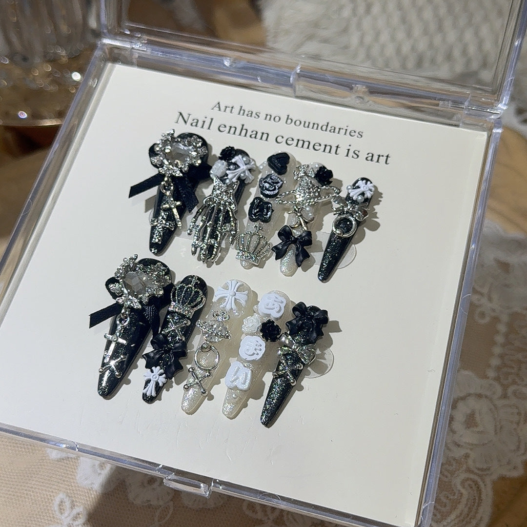 Artistic Nail Decoration Clips