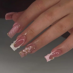 Trendy Ombre Nail Extensions Kalsten