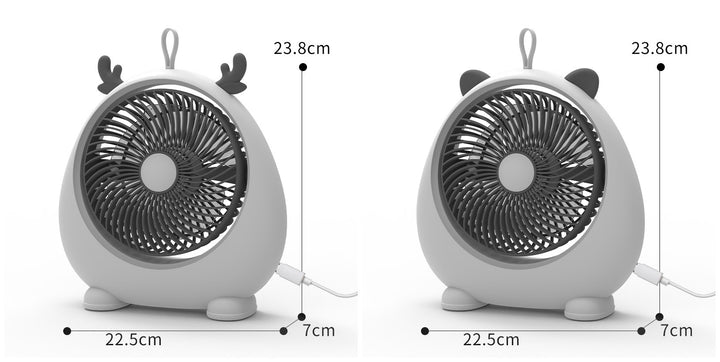 Women's Portable Mini Fan in Kawaii Animal Design Kalsten