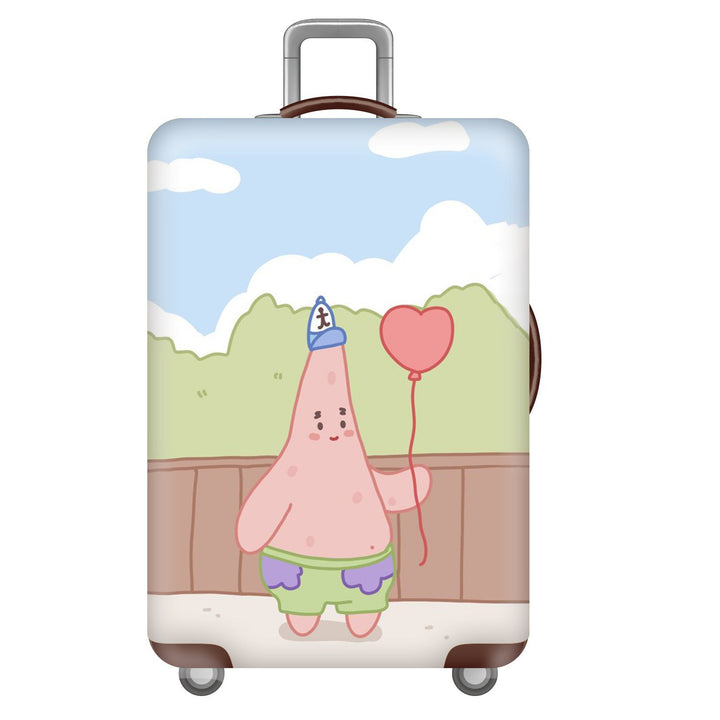 Unisex hard shell suitcase with colorful cartoon design Kalsten