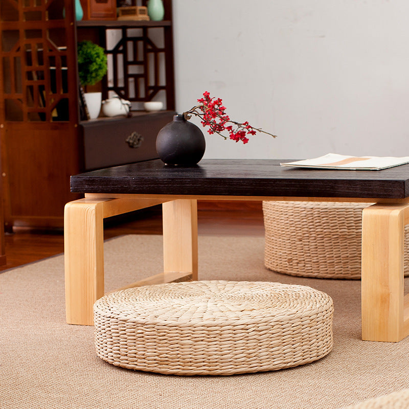 Handwoven Pouf in Boho Style Kalsten