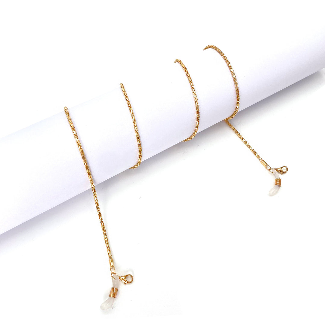 Minimalist Crystal-Detail Chain Anklet Kalsten