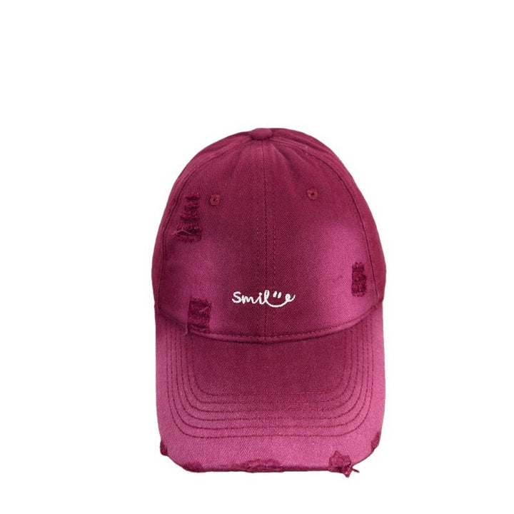 Women's Distressed Cotton Baseball Cap Kalsten 1784270843