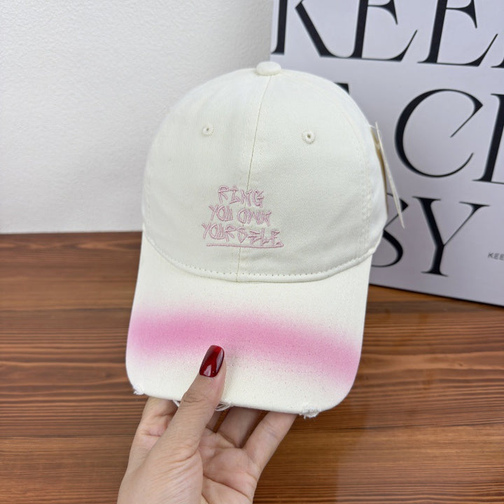 Women's Distressed Motivational Baseball Cap Kalsten