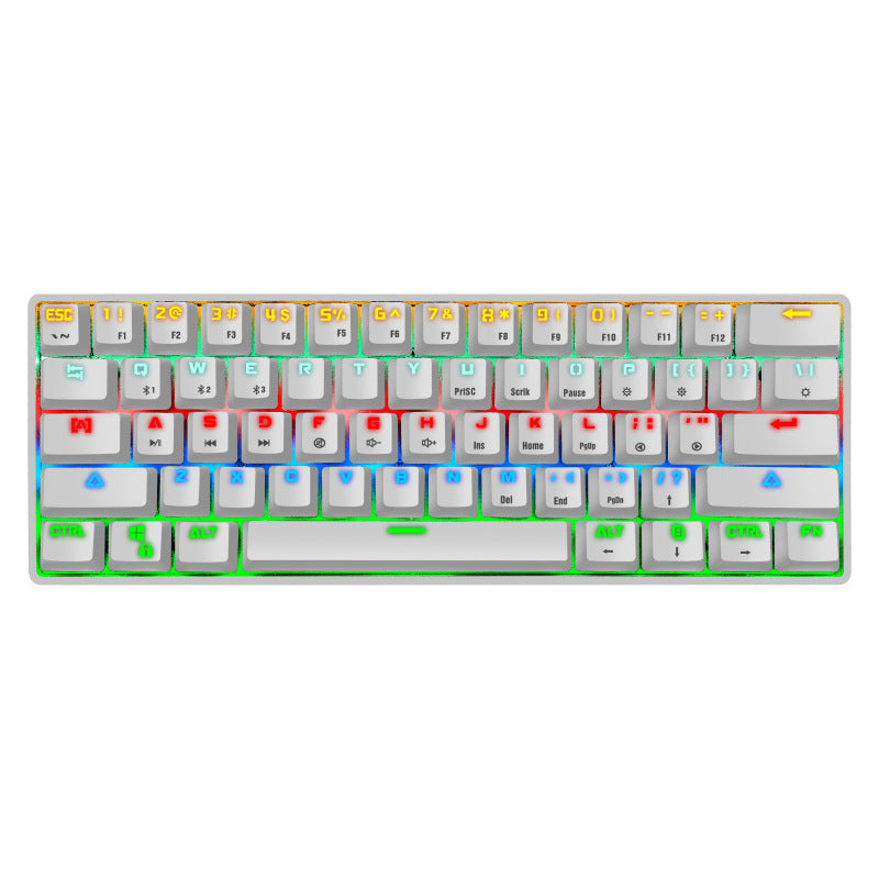 Compact Mechanical Gaming Keyboard with Backlit Keys Kalsten