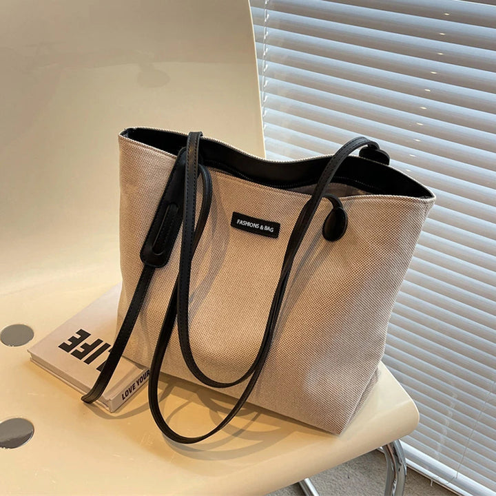 Minimalist Textured Tote Bag Kalsten