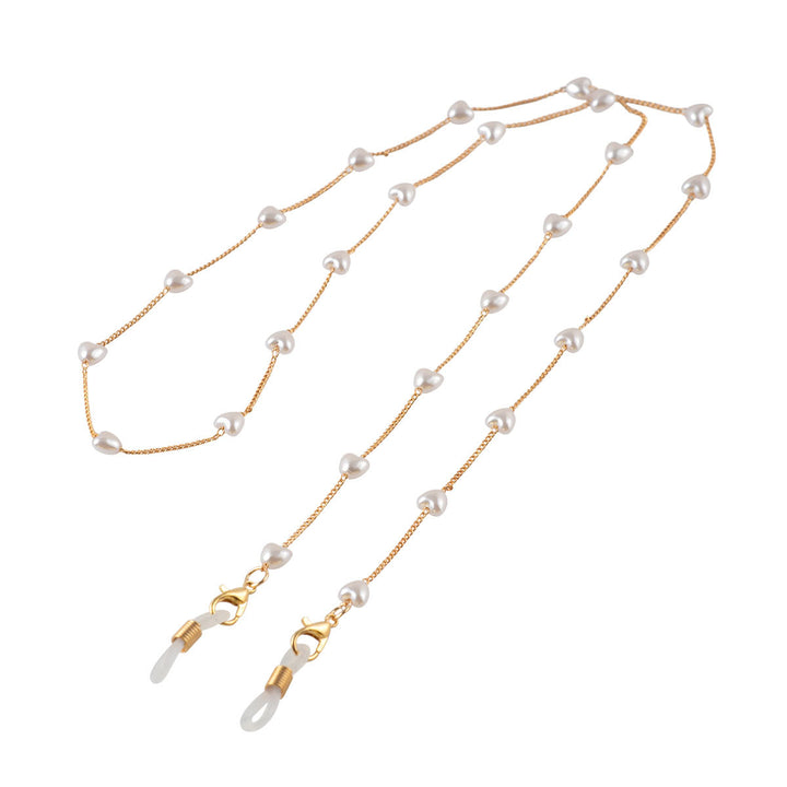 Pearl-Linked Eyewear Holder Kalsten