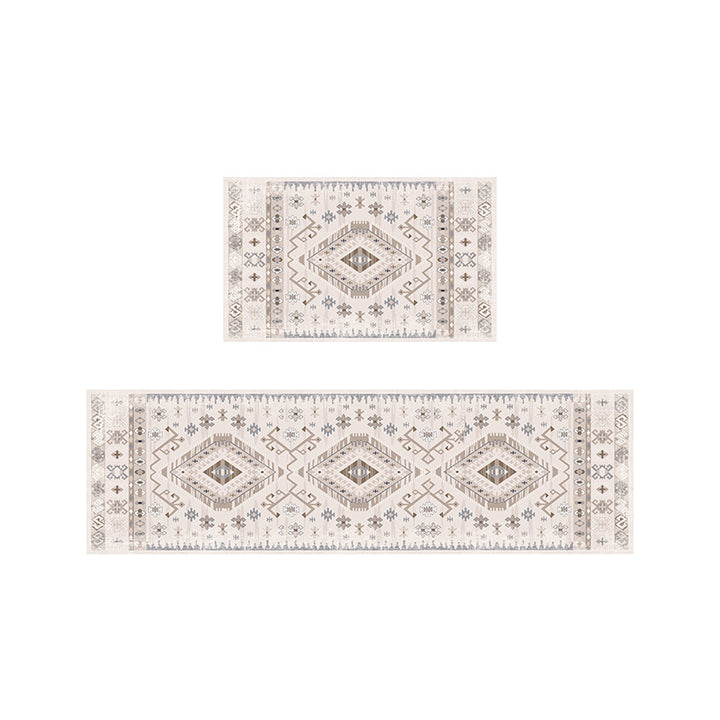 Vintage Floral Print Table Runner Set Kalsten