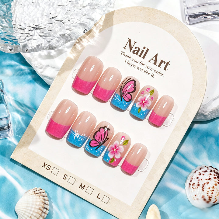 Decorative Press-On Nail Set