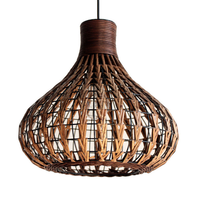 Ethereal Woven Pendant Light