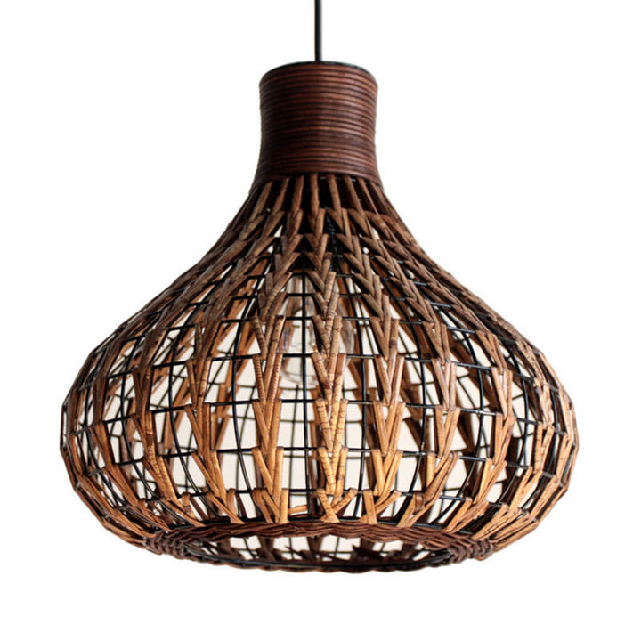 Ethereal Woven Pendant Light