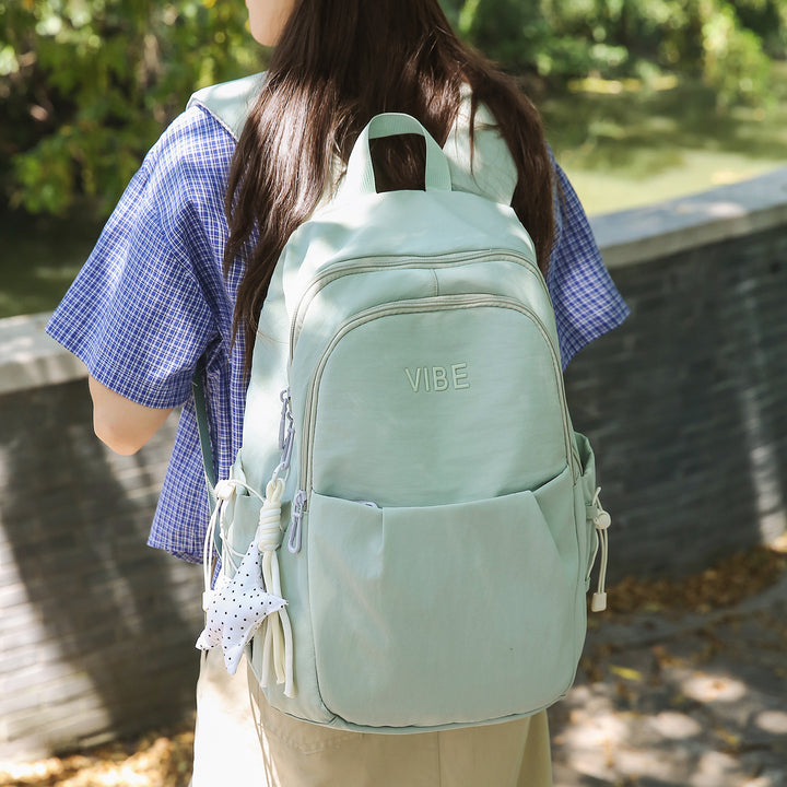 Trendy Lightweight Backpack with Unique Charm Kalsten