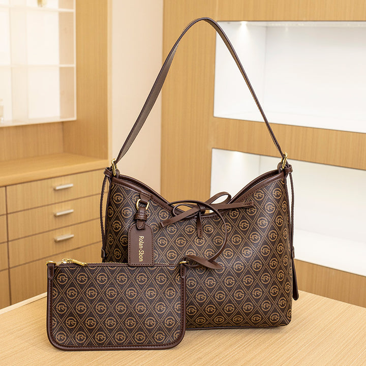 Designer Patterned Handbag Set