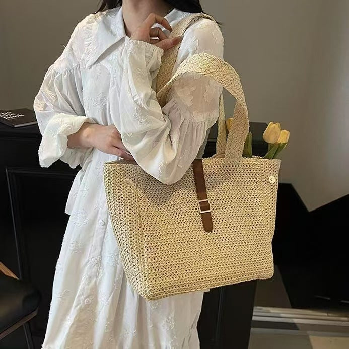 Spacious and Handmade Shopping and Beach Bag Kalsten
