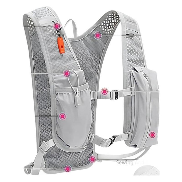 Sporty backpack with breathable design Kalsten