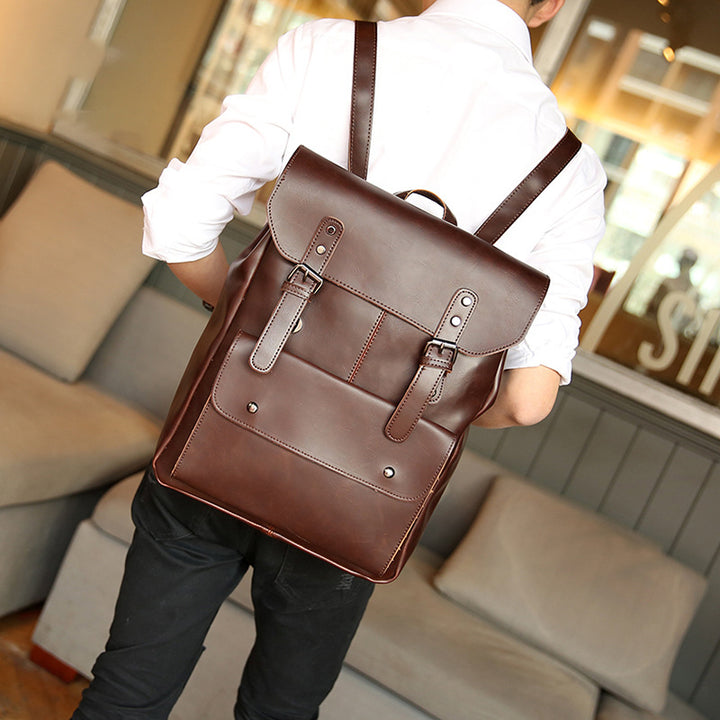 Elegant Backpack Made of Durable Faux Leather Kalsten