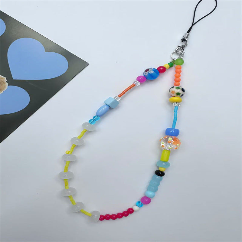 Colorful Beaded Phone Strap Kalsten 1790135941