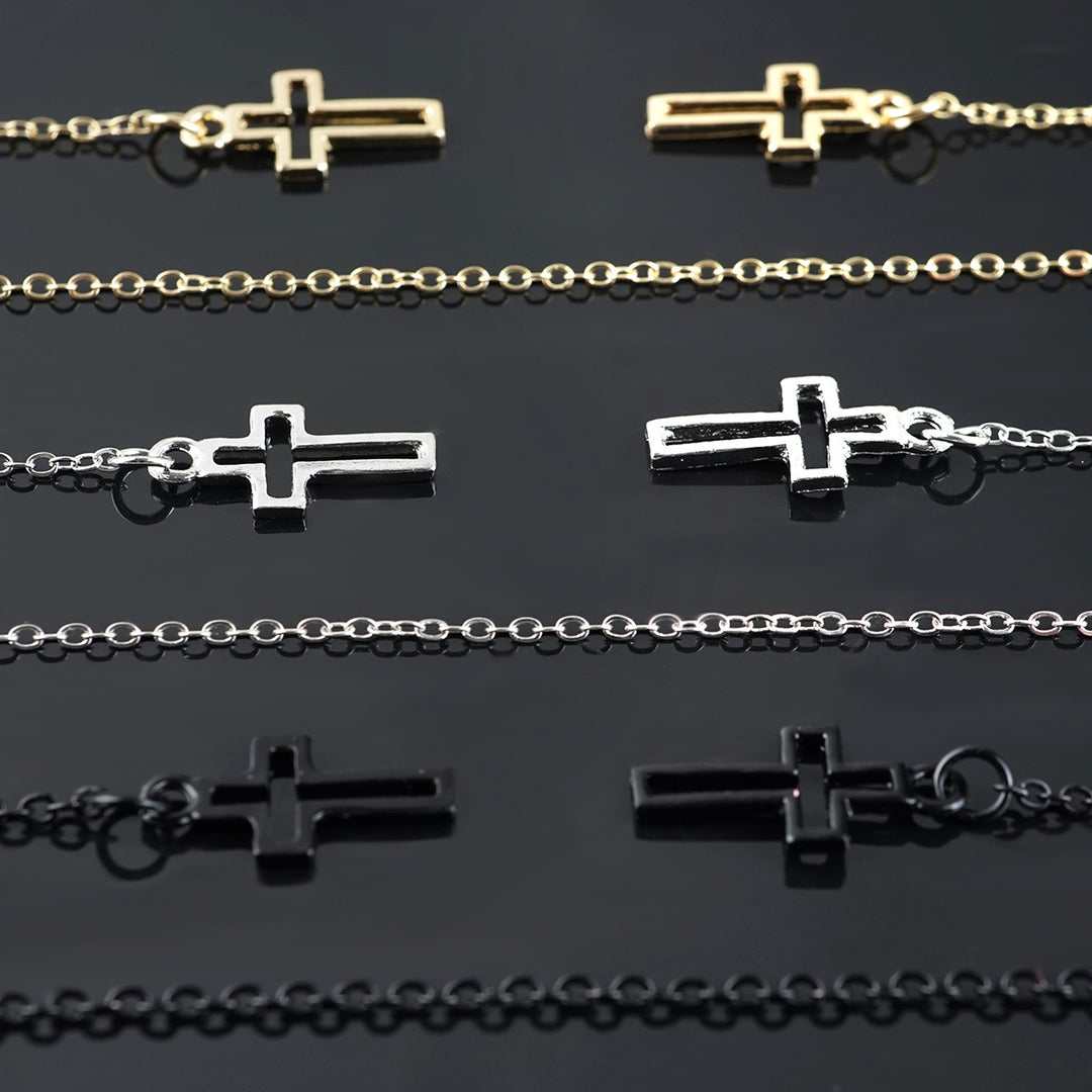 Dual Cross Pendant Eyewear Chain Kalsten