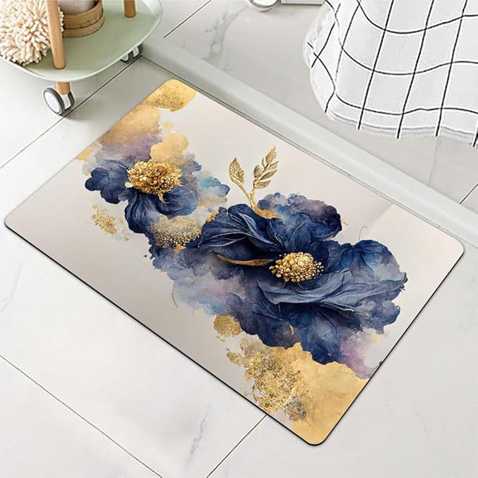 Stylish Water-Resistant Bath Mat Kalsten