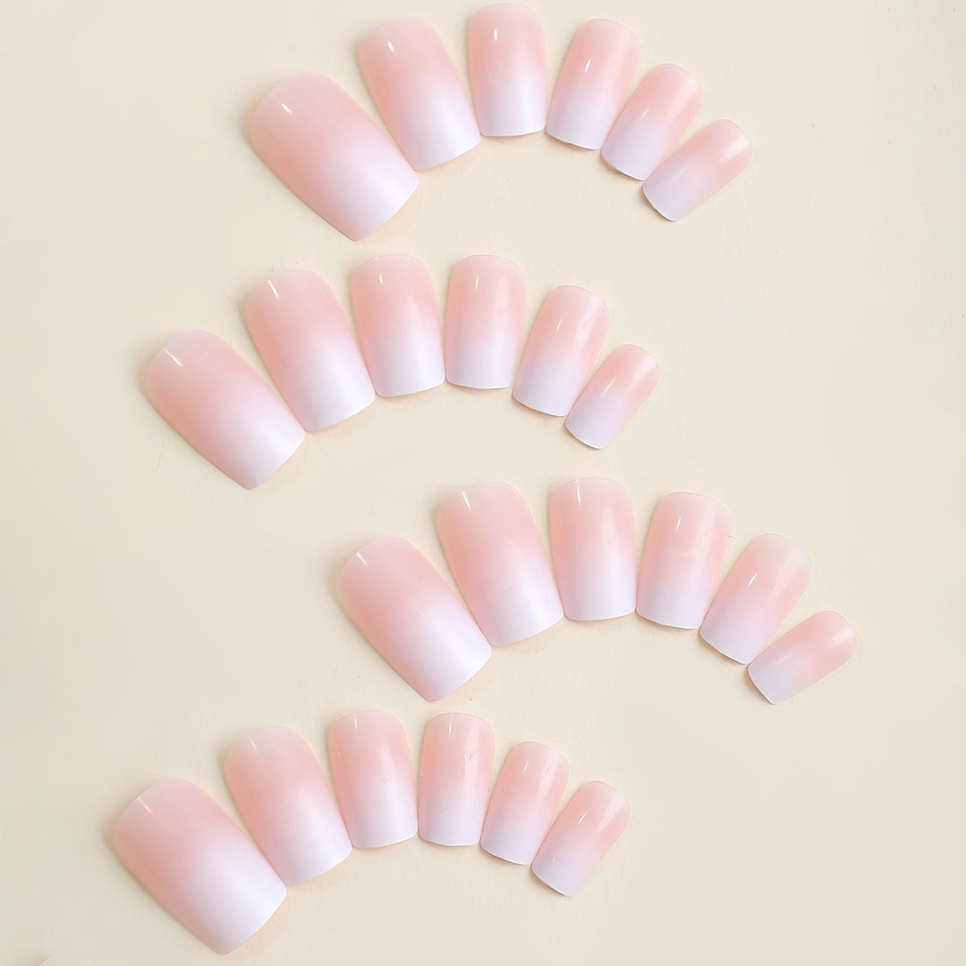 Acrylic nail set with stylish ombre effects and easy-care designs Kalsten
